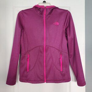 North Face Fleece Hooded Jacket (Women's Medium)